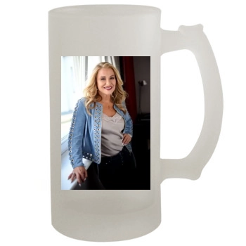 Anastacia 16oz Frosted Beer Stein