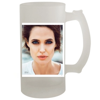 Angelina Jolie 16oz Frosted Beer Stein