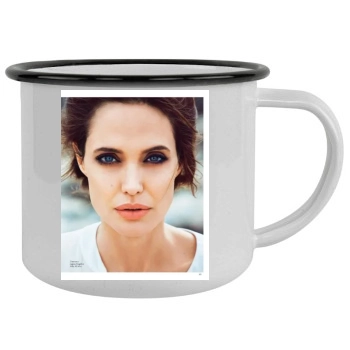 Angelina Jolie Camping Mug