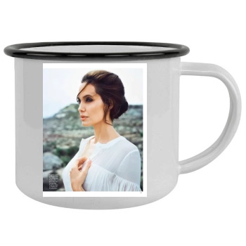 Angelina Jolie Camping Mug