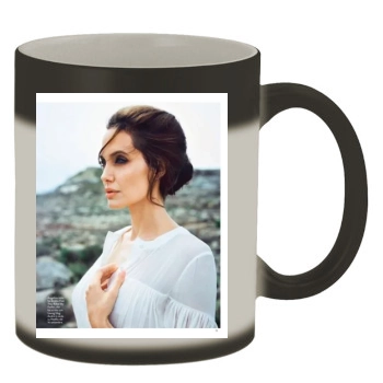 Angelina Jolie Color Changing Mug