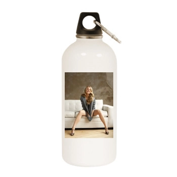 Blake Lively White Water Bottle With Carabiner