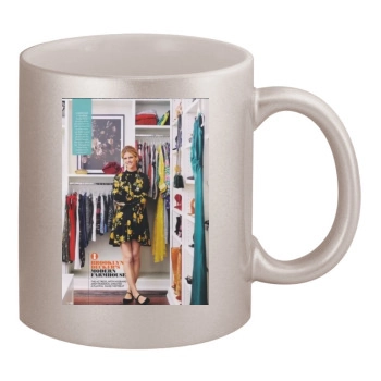 Brooklyn Decker 11oz Metallic Silver Mug