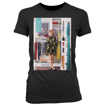 Brooklyn Decker Women's Junior Cut Crewneck T-Shirt