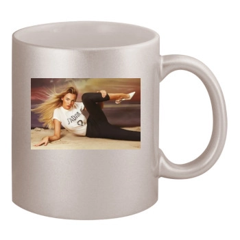 Caroline Trentini 11oz Metallic Silver Mug