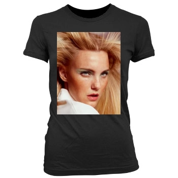 Caroline Trentini Women's Junior Cut Crewneck T-Shirt