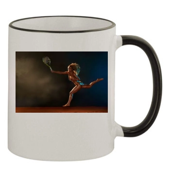 Caroline Wozniacki 11oz Colored Rim & Handle Mug