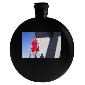 Caroline Wozniacki Round Flask