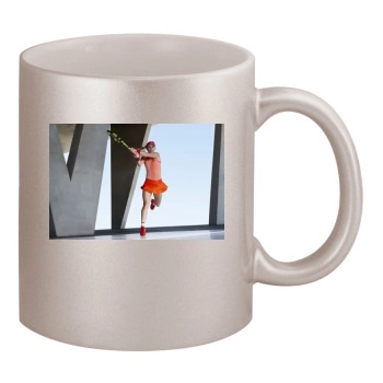 Caroline Wozniacki 11oz Metallic Silver Mug