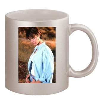 Catherine Bell 11oz Metallic Silver Mug