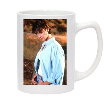 Catherine Bell 14oz White Statesman Mug