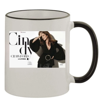 Cindy Crawford 11oz Colored Rim & Handle Mug