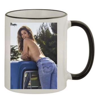 Cindy Crawford 11oz Colored Rim & Handle Mug