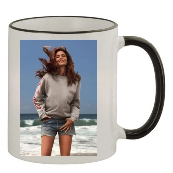 Cindy Crawford 11oz Colored Rim & Handle Mug