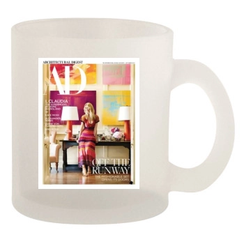 Claudia Schiffer 10oz Frosted Mug