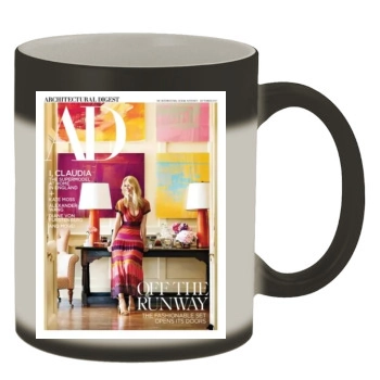 Claudia Schiffer Color Changing Mug