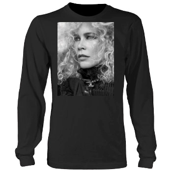 Claudia Schiffer Men's Heavy Long Sleeve TShirt