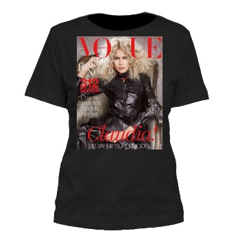 Claudia Schiffer Women's Cut T-Shirt