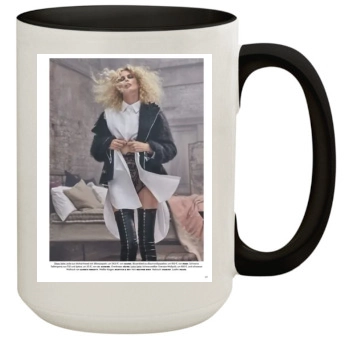 Claudia Schiffer 15oz Colored Inner & Handle Mug