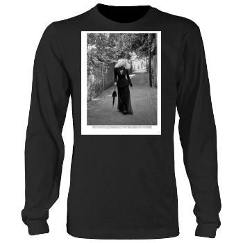 Claudia Schiffer Men's Heavy Long Sleeve TShirt