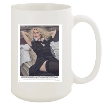 Claudia Schiffer 15oz White Mug