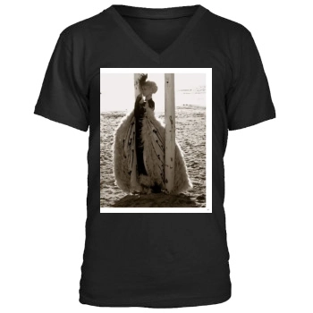 Claudia Schiffer Men's V-Neck T-Shirt