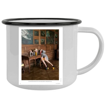 Claudia Schiffer Camping Mug