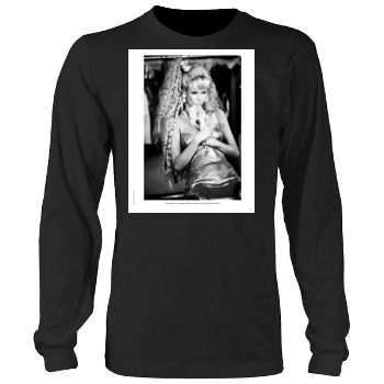 Claudia Schiffer Men's Heavy Long Sleeve TShirt