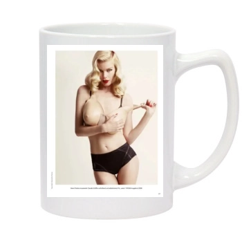 Claudia Schiffer 14oz White Statesman Mug