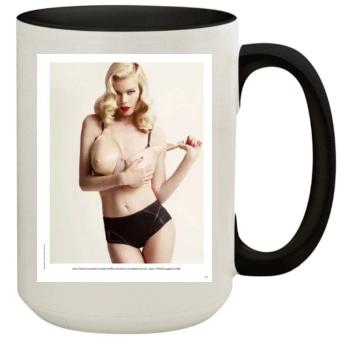 Claudia Schiffer 15oz Colored Inner & Handle Mug