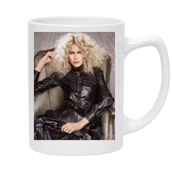 Claudia Schiffer 14oz White Statesman Mug