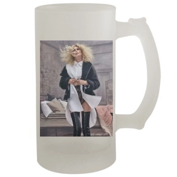 Claudia Schiffer 16oz Frosted Beer Stein