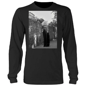 Claudia Schiffer Men's Heavy Long Sleeve TShirt