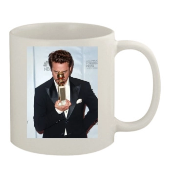 Robert Downey Jr 11oz White Mug