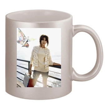 Camilla Belle 11oz Metallic Silver Mug