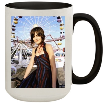 Camilla Belle 15oz Colored Inner & Handle Mug