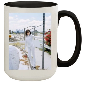 Camilla Belle 15oz Colored Inner & Handle Mug