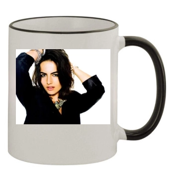 Camilla Belle 11oz Colored Rim & Handle Mug