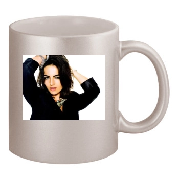 Camilla Belle 11oz Metallic Silver Mug