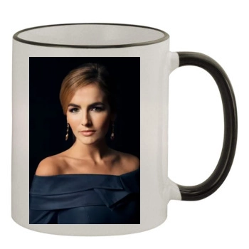 Camilla Belle 11oz Colored Rim & Handle Mug