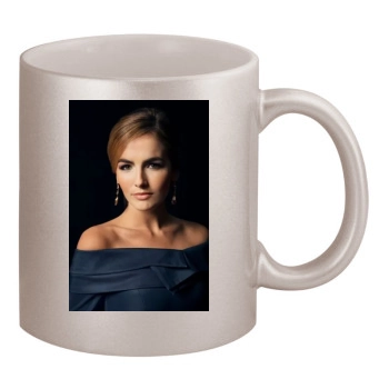 Camilla Belle 11oz Metallic Silver Mug