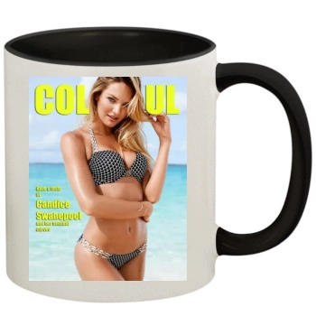 Candice Swanepoel 11oz Colored Inner & Handle Mug