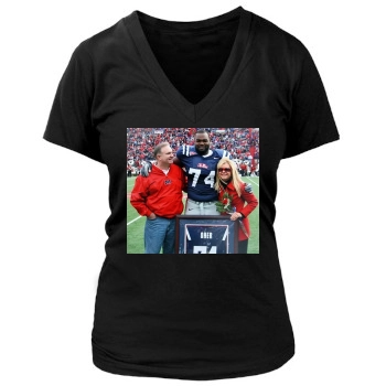 Baltimore Ravens Women's Deep V-Neck TShirt