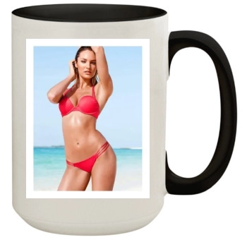 Candice Swanepoel 15oz Colored Inner & Handle Mug