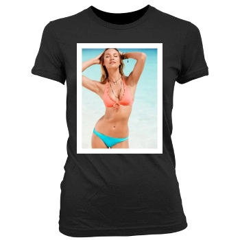 Candice Swanepoel Women's Junior Cut Crewneck T-Shirt