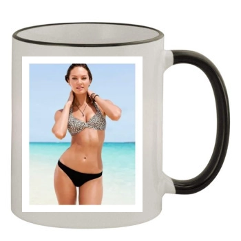 Candice Swanepoel 11oz Colored Rim & Handle Mug