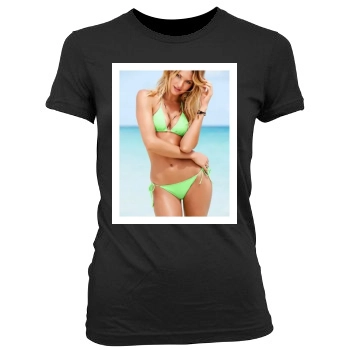 Candice Swanepoel Women's Junior Cut Crewneck T-Shirt