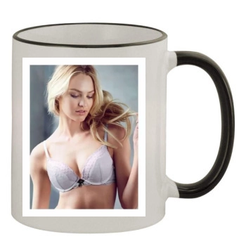 Candice Swanepoel 11oz Colored Rim & Handle Mug