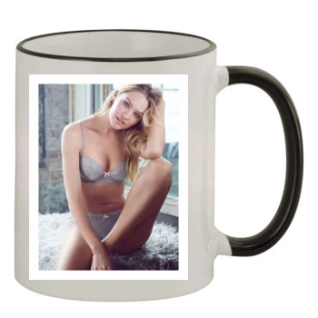 Candice Swanepoel 11oz Colored Rim & Handle Mug