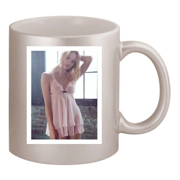 Candice Swanepoel 11oz Metallic Silver Mug